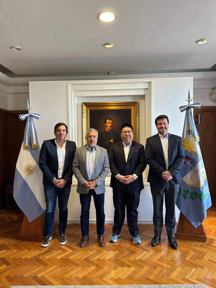 Reunión en Casa de Gobierno de Mendoza